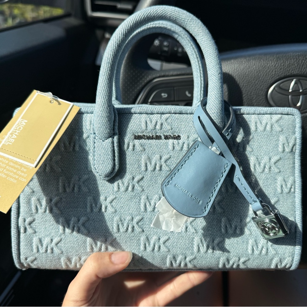 Rare Michael Kors Denim Crossbody